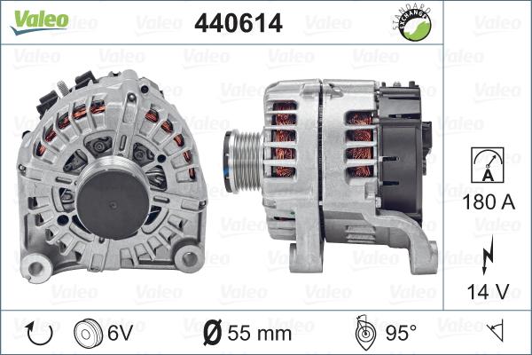 Valeo 440614 - Ģenerators autodraugiem.lv