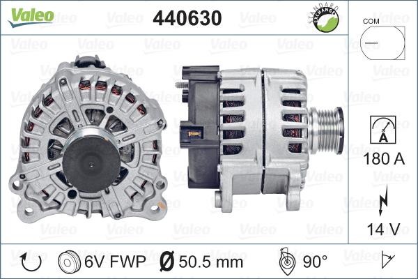 Valeo 440630 - Ģenerators autodraugiem.lv
