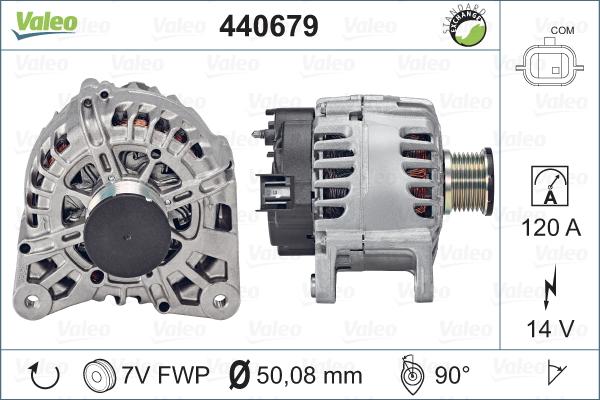 Valeo 440679 - Ģenerators autodraugiem.lv