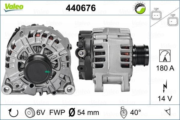 Valeo 440676 - Ģenerators autodraugiem.lv