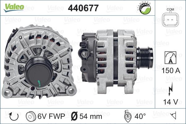 Valeo 440677 - Ģenerators autodraugiem.lv