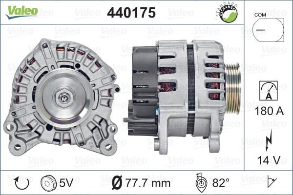 Valeo 440175 - Ģenerators autodraugiem.lv