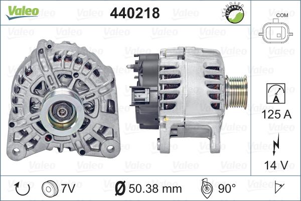 Valeo 440218 - Ģenerators autodraugiem.lv