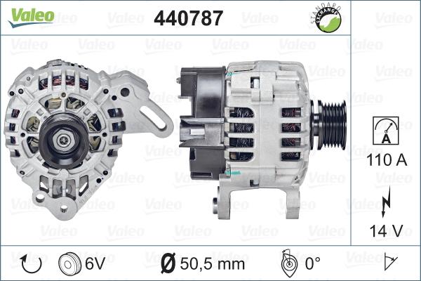 Valeo 440787 - Ģenerators autodraugiem.lv