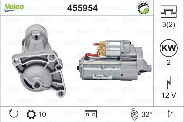 Valeo 455954 - Starteris autodraugiem.lv