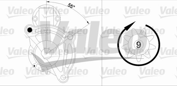 Valeo 455962 - Starteris autodraugiem.lv