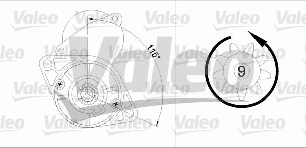 Valeo 455919 - Starteris autodraugiem.lv