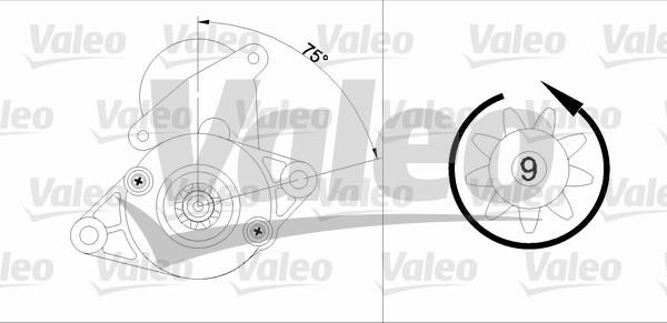 Valeo 455918 - Starteris autodraugiem.lv