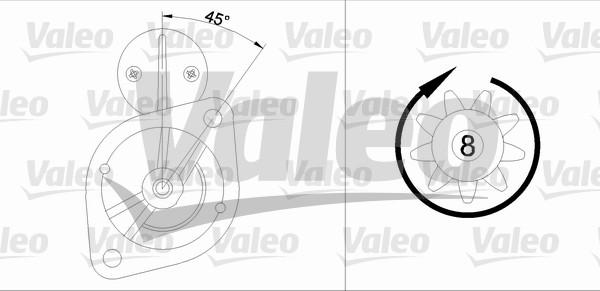 Valeo 455913 - Starteris autodraugiem.lv