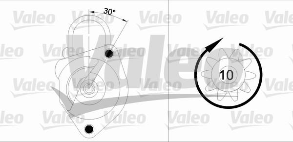 Valeo 455933 - Starteris autodraugiem.lv