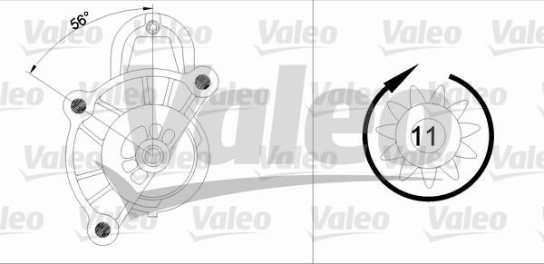 Valeo 455929 - Starteris autodraugiem.lv