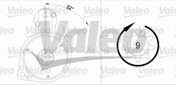 Valeo 455925 - Starteris autodraugiem.lv