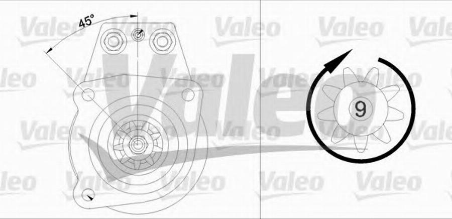 Valeo 455926 - Starteris autodraugiem.lv