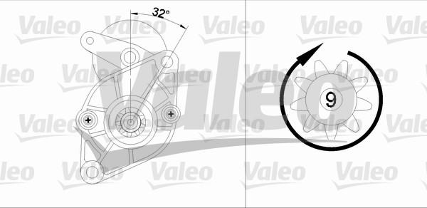 Valeo 455599 - Starteris autodraugiem.lv