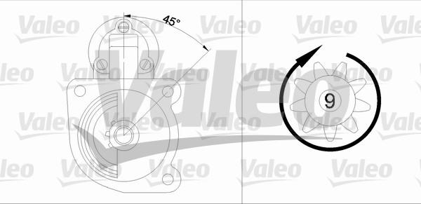 Valeo 455545 - Starteris autodraugiem.lv