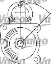 Valeo 455545 - Starteris autodraugiem.lv