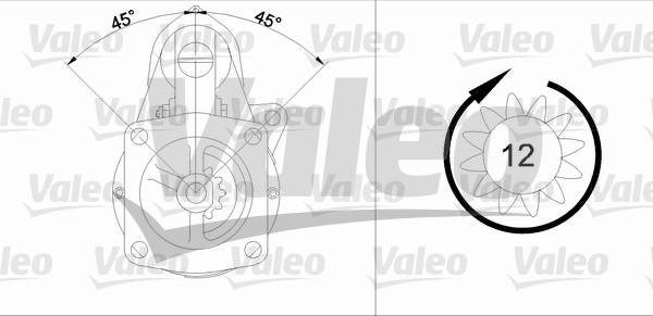 Valeo 455509 - Starteris autodraugiem.lv