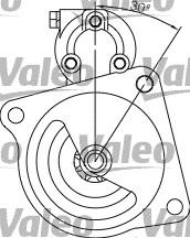 Valeo 455518 - Starteris autodraugiem.lv