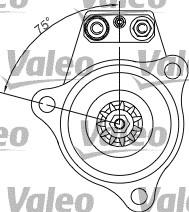 Valeo 455523 - Starteris autodraugiem.lv