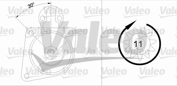 Valeo 455571 - Starteris autodraugiem.lv