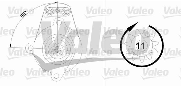 Valeo 455616 - Starteris autodraugiem.lv