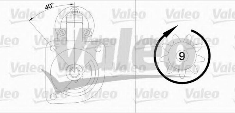 Valeo 455617 - Starteris autodraugiem.lv