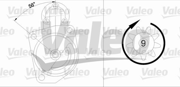 Valeo 455685 - Starteris autodraugiem.lv