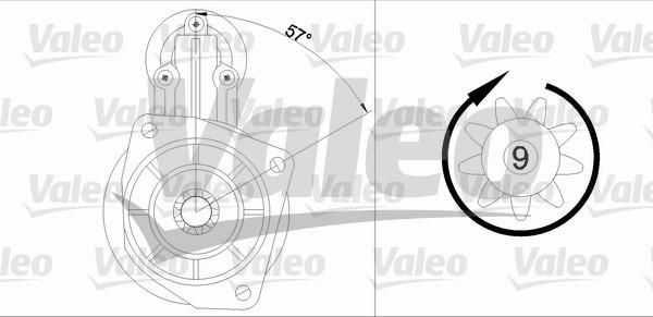 Valeo 455683 - Starteris autodraugiem.lv