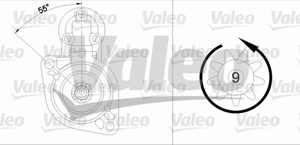 Valeo 455625 - Starteris autodraugiem.lv