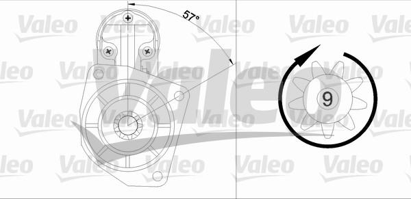 Valeo 455679 - Starteris autodraugiem.lv