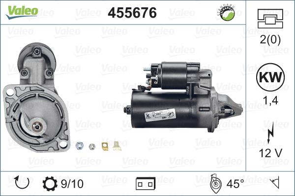 Valeo 455676 - Starteris autodraugiem.lv