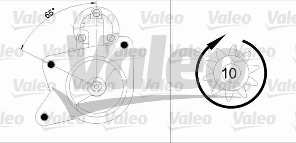 Valeo 455840 - Starteris autodraugiem.lv