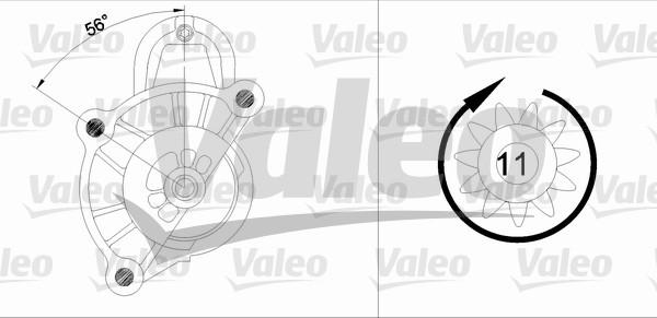 Valeo 455749 - Starteris autodraugiem.lv