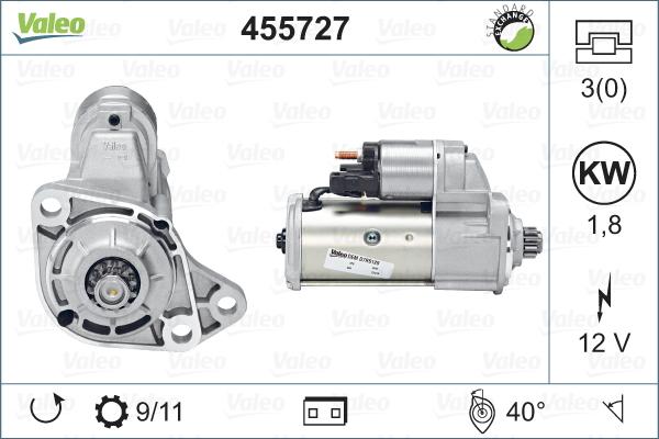 Valeo 455727 - Starteris autodraugiem.lv