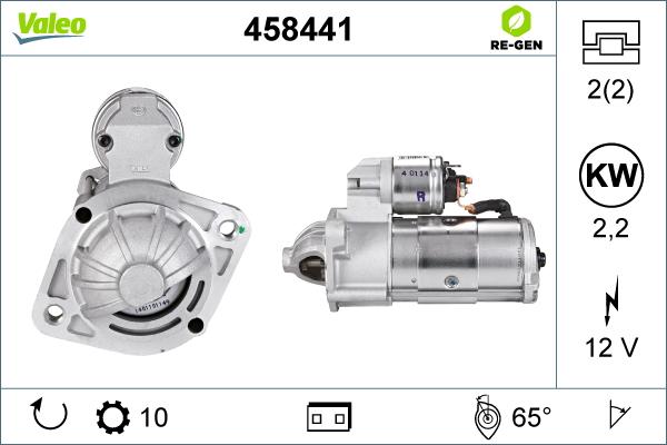 Valeo 458441 - Starteris autodraugiem.lv