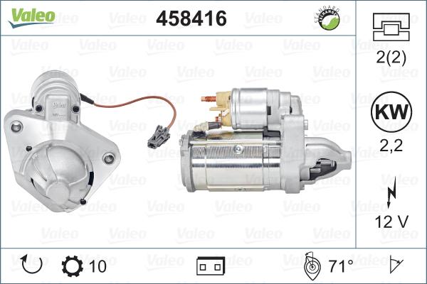 Valeo 458416 - Starteris autodraugiem.lv