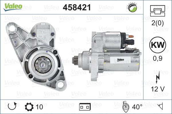 Valeo 458421 - Starteris autodraugiem.lv