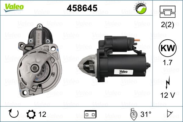 Valeo 458645 - Starteris autodraugiem.lv