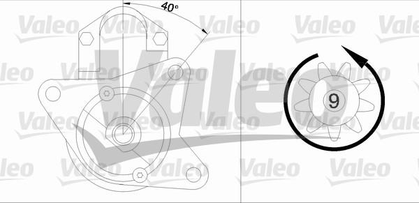 Valeo 458168 - Starteris autodraugiem.lv