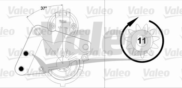 Valeo 458185 - Starteris autodraugiem.lv