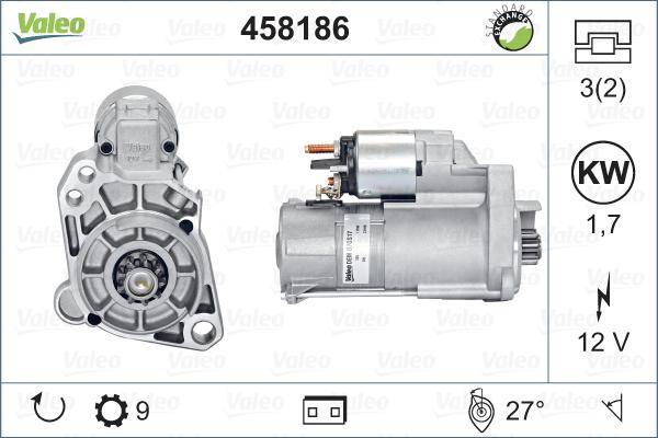 Valeo 458186 - Starteris autodraugiem.lv