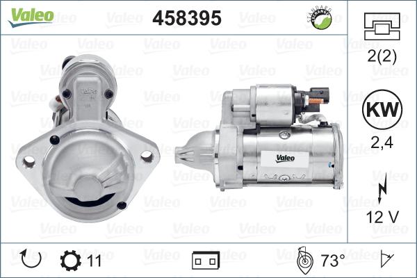 Valeo 458395 - Starteris autodraugiem.lv