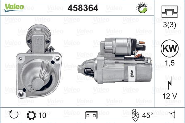 Valeo 458364 - Starteris autodraugiem.lv