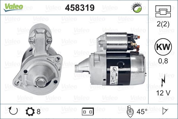 Valeo 458319 - Starteris autodraugiem.lv