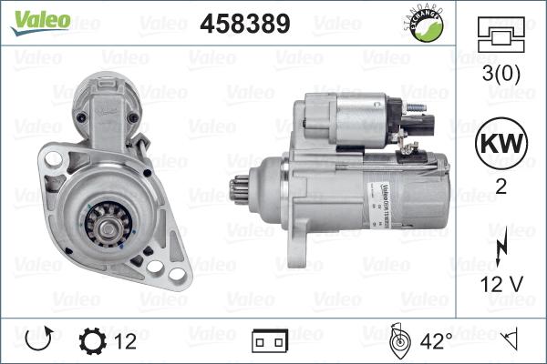 Valeo 458389 - Starteris autodraugiem.lv