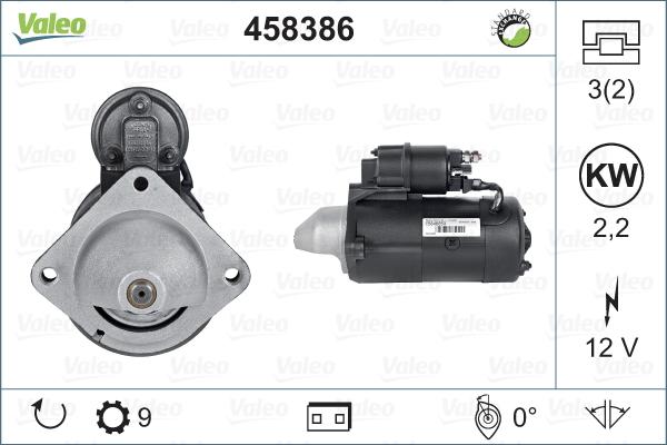 Valeo 458386 - Starteris autodraugiem.lv