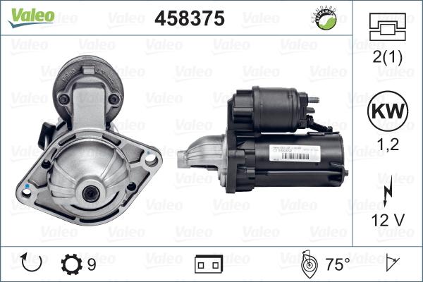 Valeo 458375 - Starteris autodraugiem.lv