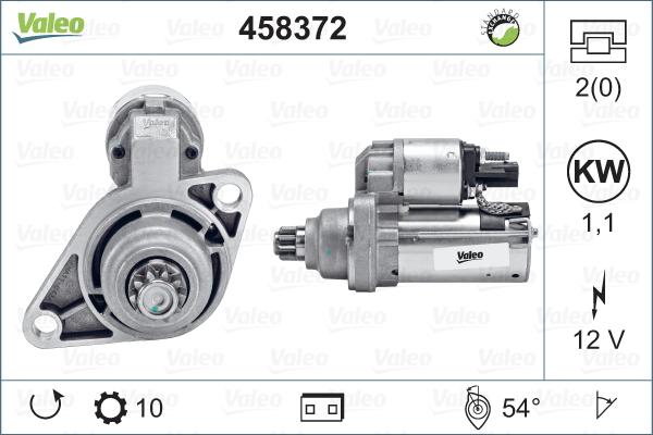 Valeo 458372 - Starteris autodraugiem.lv