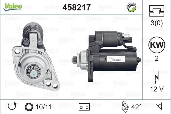 Valeo 458217 - Starteris autodraugiem.lv