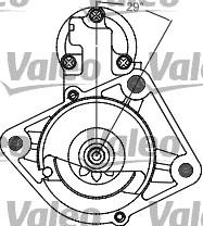 Valeo 458280 - Starteris autodraugiem.lv